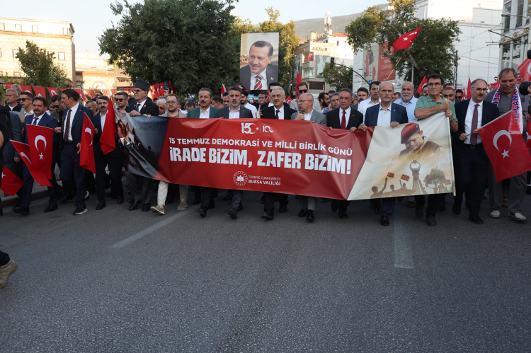 Bursa'da 15 Temmuz Anma Programları
