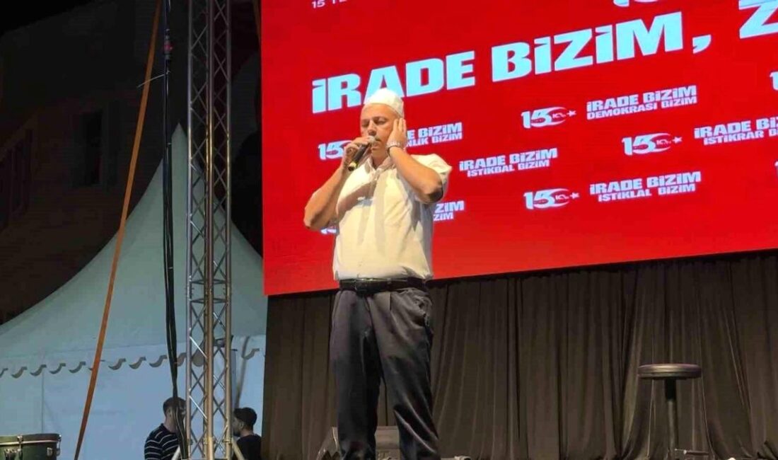 Bursa'da 15 Temmuz Demokrasi Günü anma programıyla milli iradeye sahip