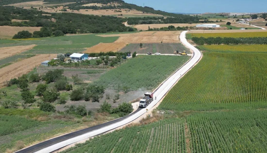 Bursa'da Çatalağıl Mahallesi'nde yürütülen yol çalışmaları hakkında detaylı bilgiler ve