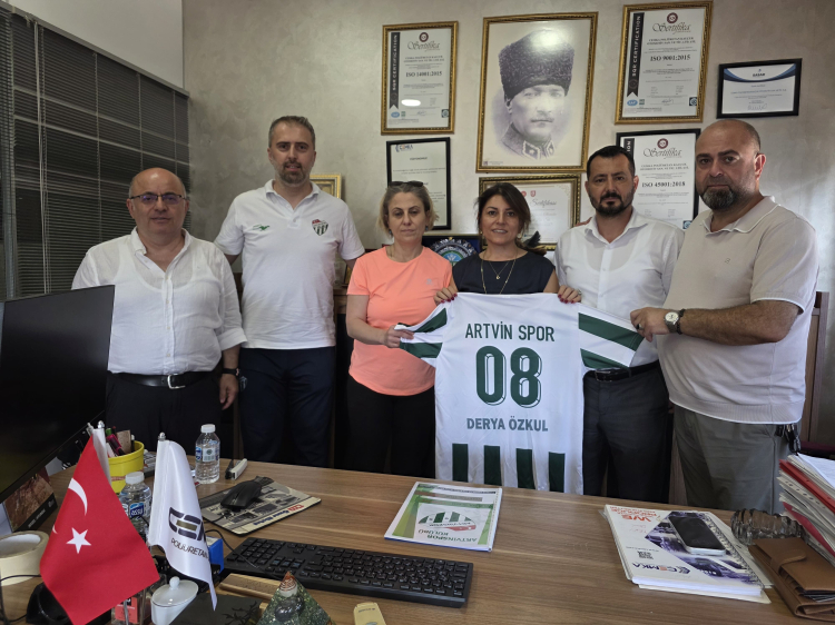 Bursa'da Cemka Poliüretan ile Artvinspor işbirliği
