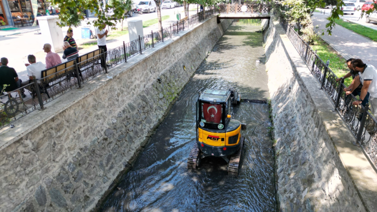 Bursa'da Dere Temizlik Seferberliği