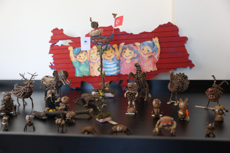 Bursa’da doğa temalı sanat atölyesi