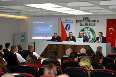 Bursa’da Esnaf ve Sanatkârlar Toplantısı