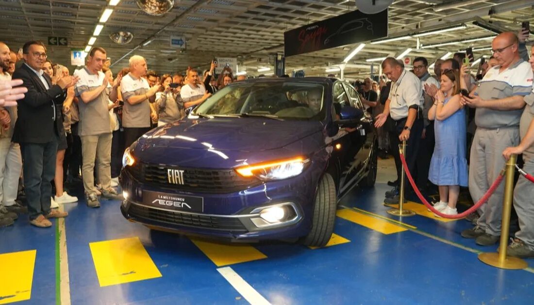 Bursa'da Fiat Egea üretimi sona erdi. Endüstride önemli bir dönüm