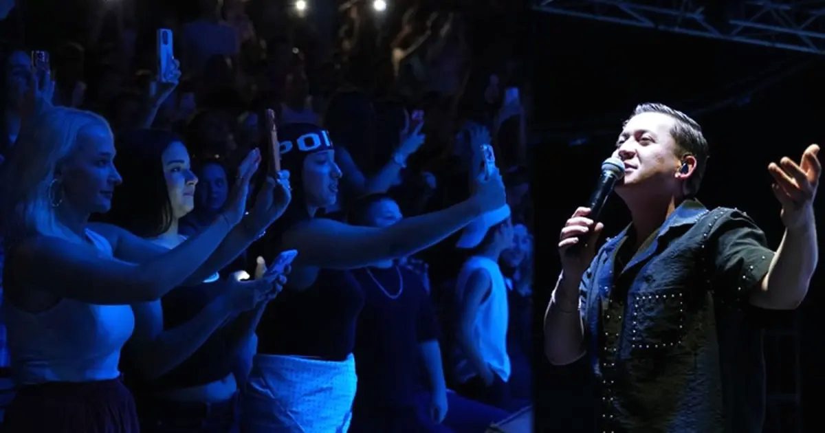Bursa’da gençlere özel düzenlenen konser etkinliği, coşku ve eğlence dolu