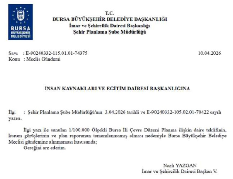 Bursa'da Kayapa Katı Atık Tesisi Gelişmeleri