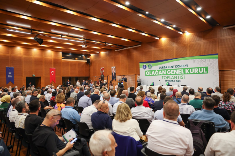Bursa'da Kent Konseyi Seçimli Genel Kurulu