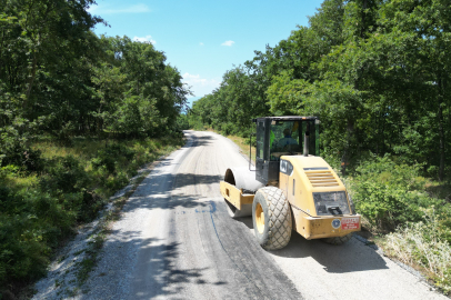 Bursa'da kırsal yollar yenileniyor
