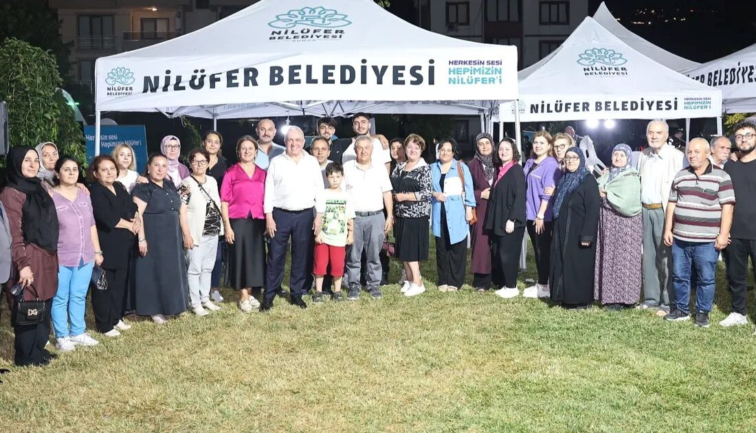 Bursa'da mahalle buluşması heyecanı, sakinlerin katılımıyla gerçekleştiriliyor. Toplumsal dayanışma ve