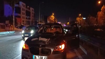 Bursa'da meydana gelen trafik kazasında, bir adamın kalbi aniden durdu;