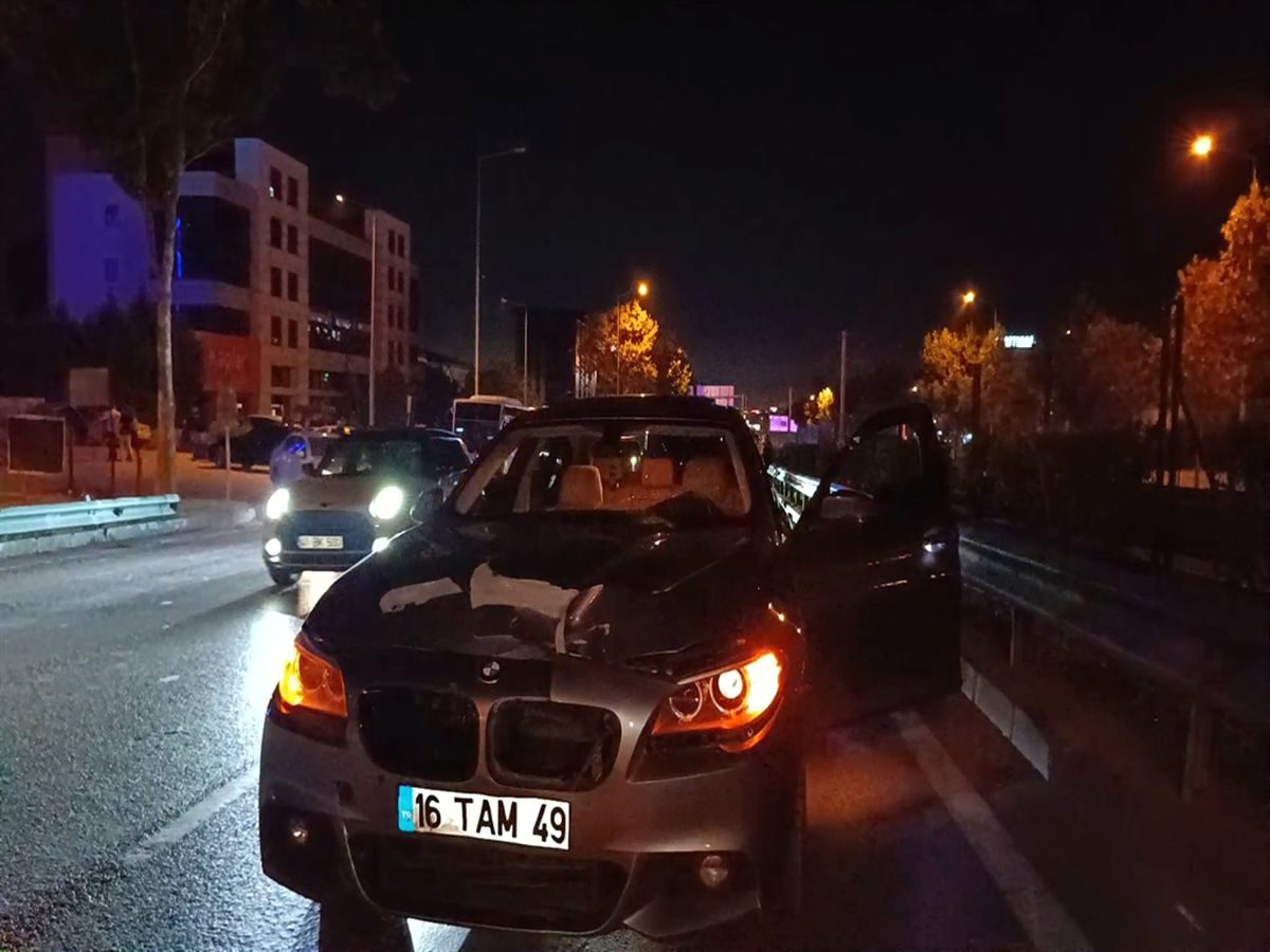 Bursa'da meydana gelen trafik kazasında, bir adamın kalbi aniden durdu;
