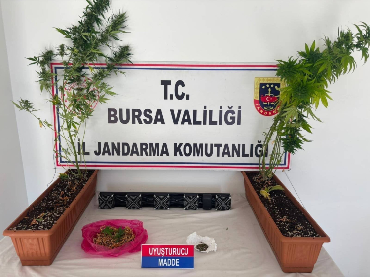 Bursa'da Uyuşturucu Operasyonu Sonuçları