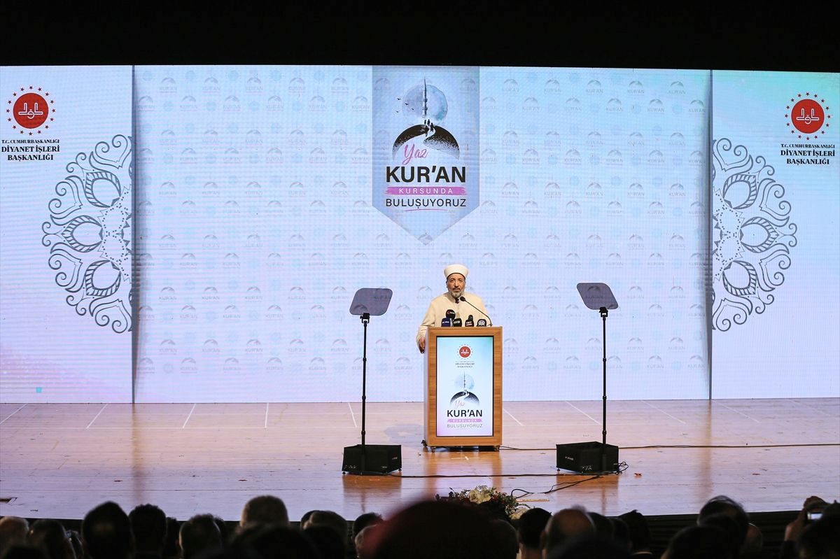 Bursa'da yaz kur'an kursları resmi olarak açıldı. Kur'an öğretimi ve