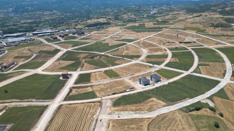 Bursa'da Yeni İmar Yolu Çalışmaları