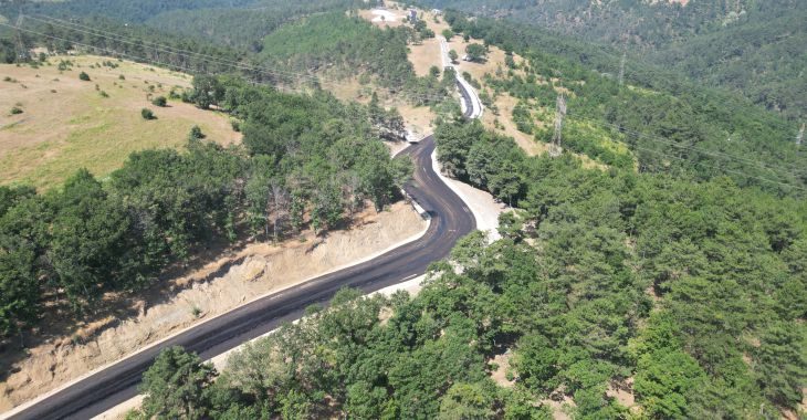 Bursa Büyükşehir Belediyesi, kırsalda ulaşımı daha güvenli, konforlu ve kesintisiz