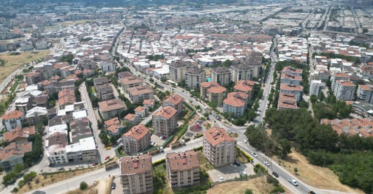 Bursa Büyükşehir Belediyesi Ulaşım Dairesi Başkanlığı tarafından Nilüfer ilçesine bağlı