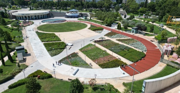 Bursa Büyükşehir Belediyesi, Millet Bahçesi’nde bakım ve onarım ihtiyacı bulunan