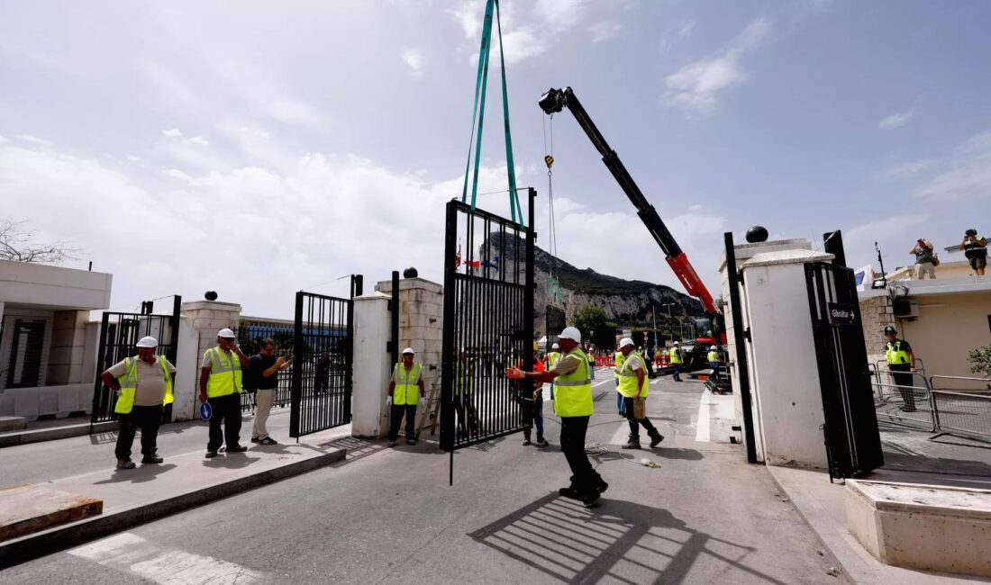 Cebelitarık'ta sınır kapısı günleri sona erdi. Artık sınırlarda beklemeye son