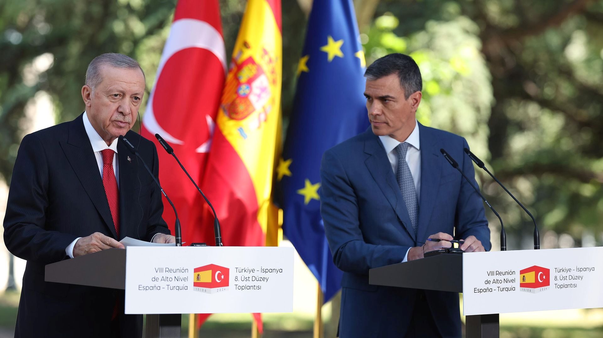 Cumhurbaşkanı Erdoğan'dan İspanya'ya tebrik ve destek mesajı. Türkiye ve İspanya