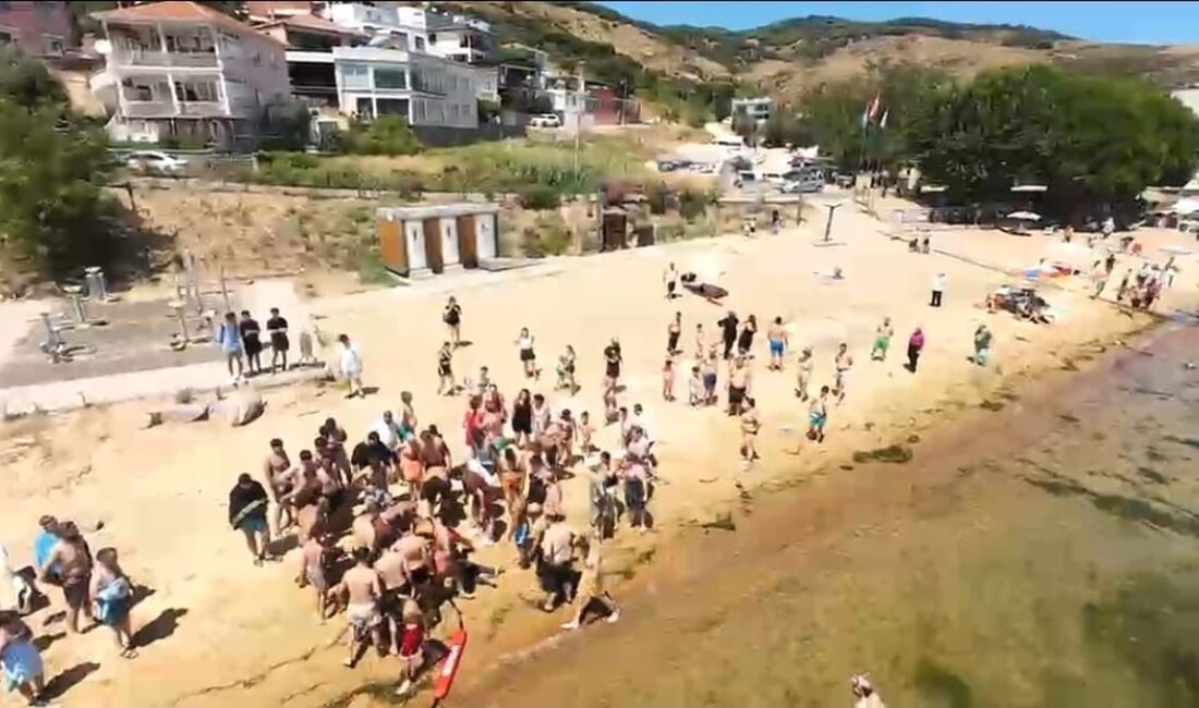 Erdek'te yaşanan boğulma olayı, dron kullanımıyla tespit edilerek olayın detayları