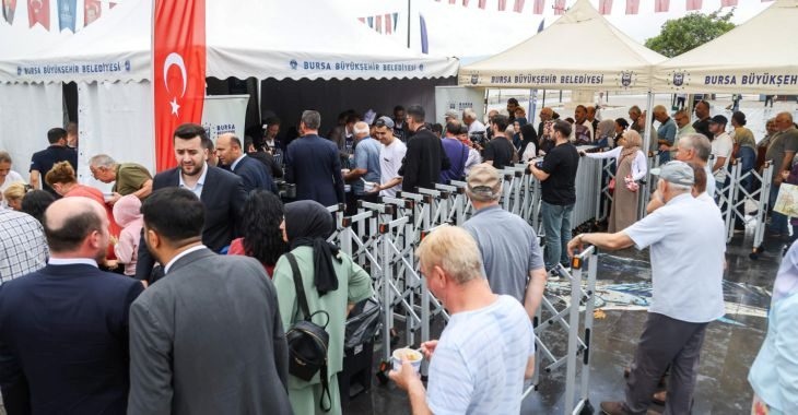 Bursa Büyükşehir Belediyesi tarafından Muharrem ayının birlik, beraberlik ve dayanışma