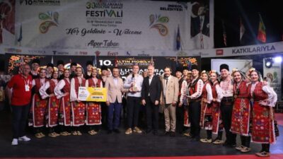 İnegöl Festivalinde halk dansları gösterileriyle dolu coşkulu anlar ve kültürel