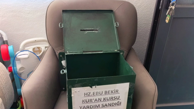 İnegöl'de camii hırsızlığı kamerada