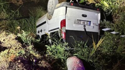 İnegöl'de hafif ticari araç bir dereye uçtuğu olayla ilgili detaylar