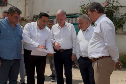 İnegöl'de kırsal mahallelerde parke çalışmaları hız kazandı