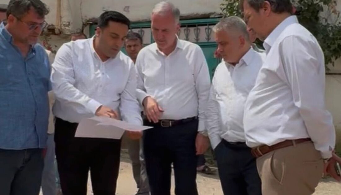 İnegöl'de kırsal mahallelerde parke çalışmaları hız kazanarak yaşam kalitesini artırmaya