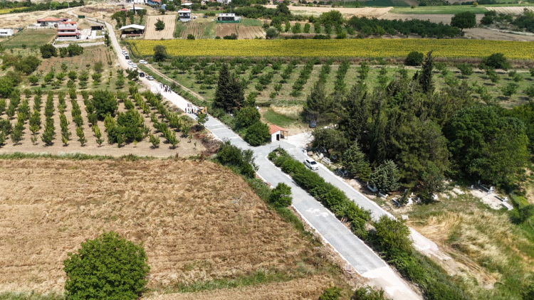 İnegöl’de Kırsal Mahallelerde Ulaşım Çalışmaları