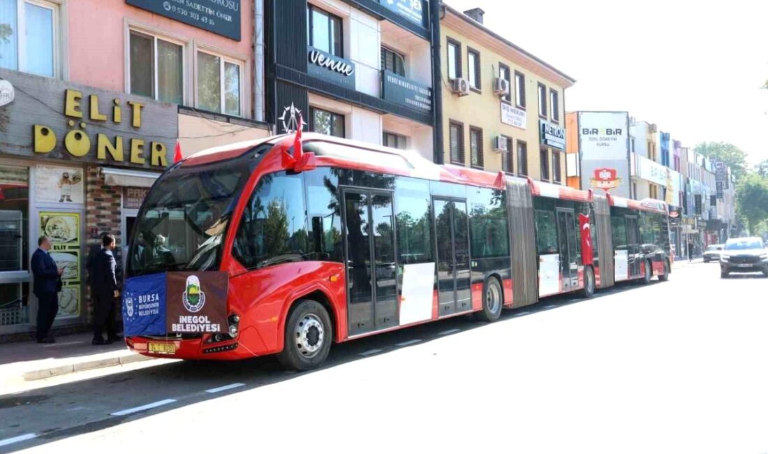İnegöl'de metrobüs deneme sürüşü başarıyla gerçekleştirildi. Ulaşımda yeni gelişmeler ve