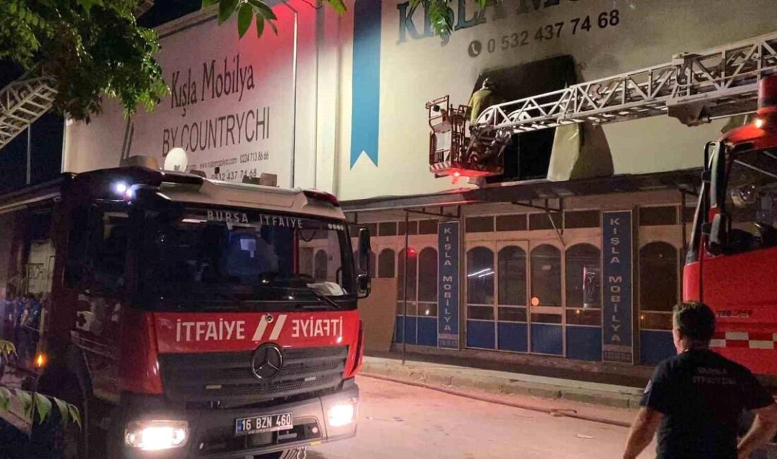 İnegöl’de mobilya fabrikasında çıkan yangın olayının detayları, hasar durumu ve