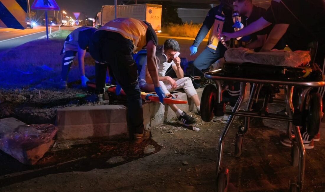 İnegöl'de meydana gelen motosiklet kazasında sürücü ağır yaralandı. Olayla ilgili