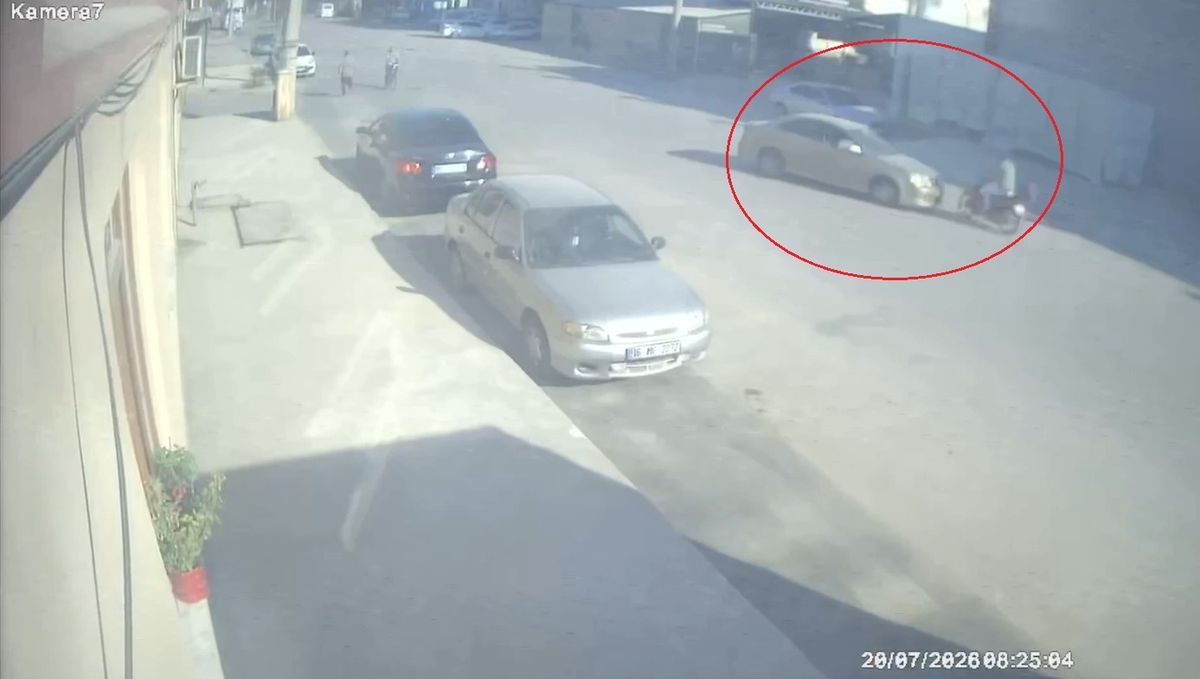 İnegöl'de meydana gelen motosiklet kazasında sürücü hafif şekilde yaralandı. Olayla