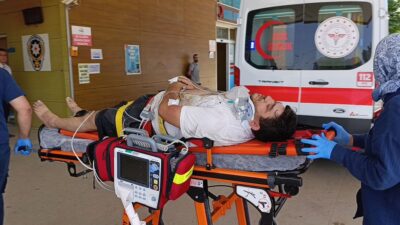 İnegöl'de meydana gelen trafik kazası ve yüksekten düşüş olayıyla ilgili