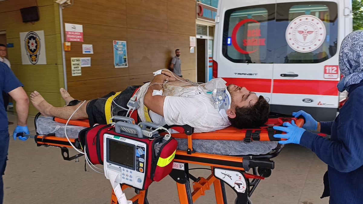 İnegöl'de meydana gelen trafik kazası ve yüksekten düşüş olayıyla ilgili