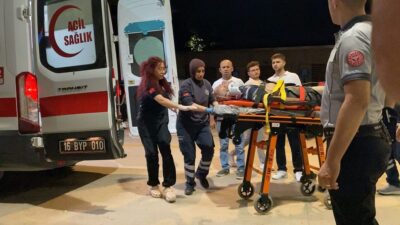 İnegöl'de meydana gelen traktör devrilmesi kazasında sürücü hafif yaralanmıştır. Olayla