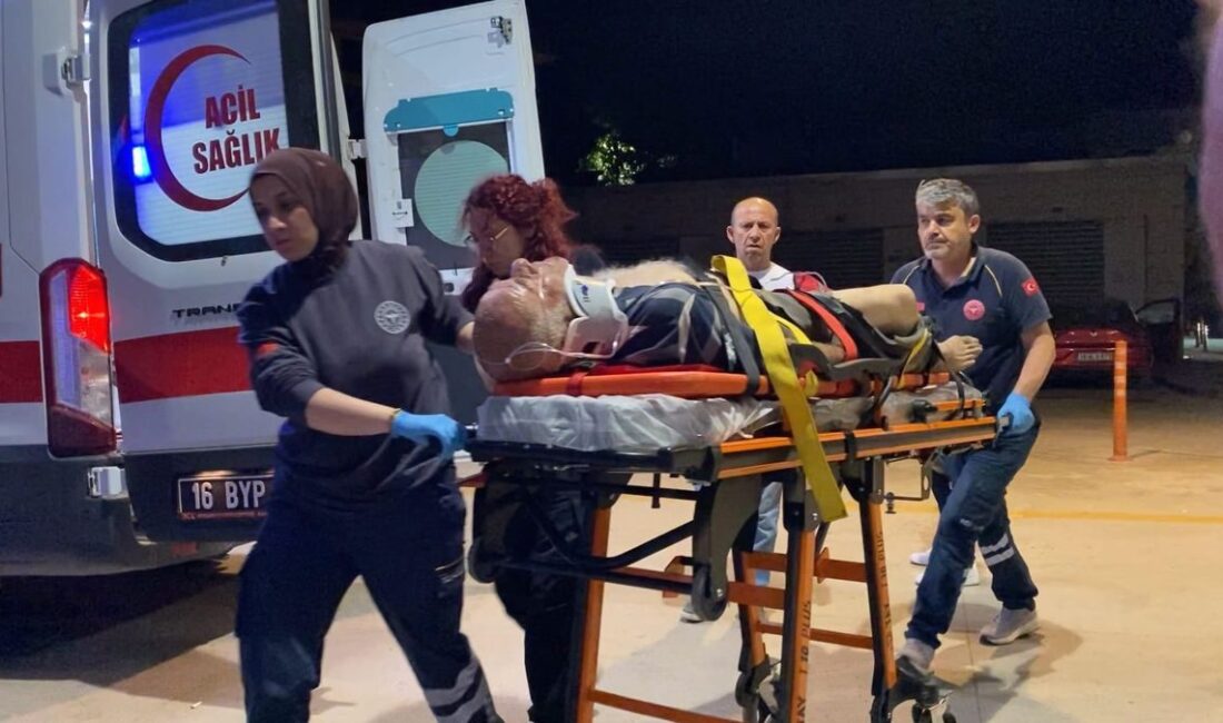 İnegöl'de meydana gelen traktör kazası sonucu maalesef vefat haberleri gelmiş