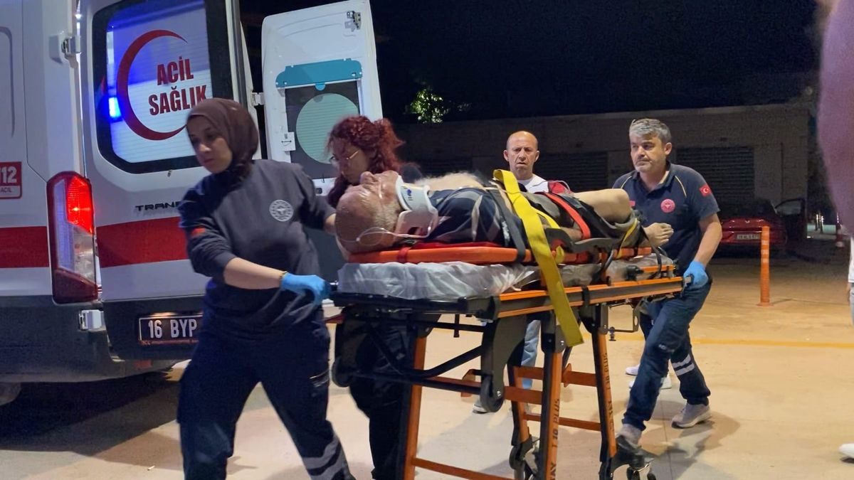 İnegöl'de meydana gelen traktör kazası sonucu maalesef vefat haberleri gelmiş