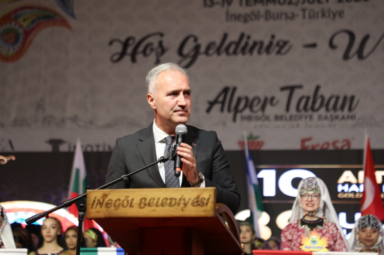 İnegöl’de Uluslararası Kültür Sanat Festivali başladı