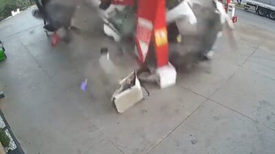 İznik'te meydana gelen TIR kazası, şoke edici anlar yaşattı. Olayla
