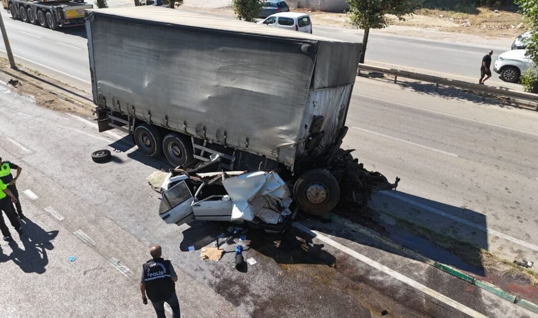 Kestel'de frenleri boşalan kamyonun kara çarpmasıyla meydana gelen olay hakkında