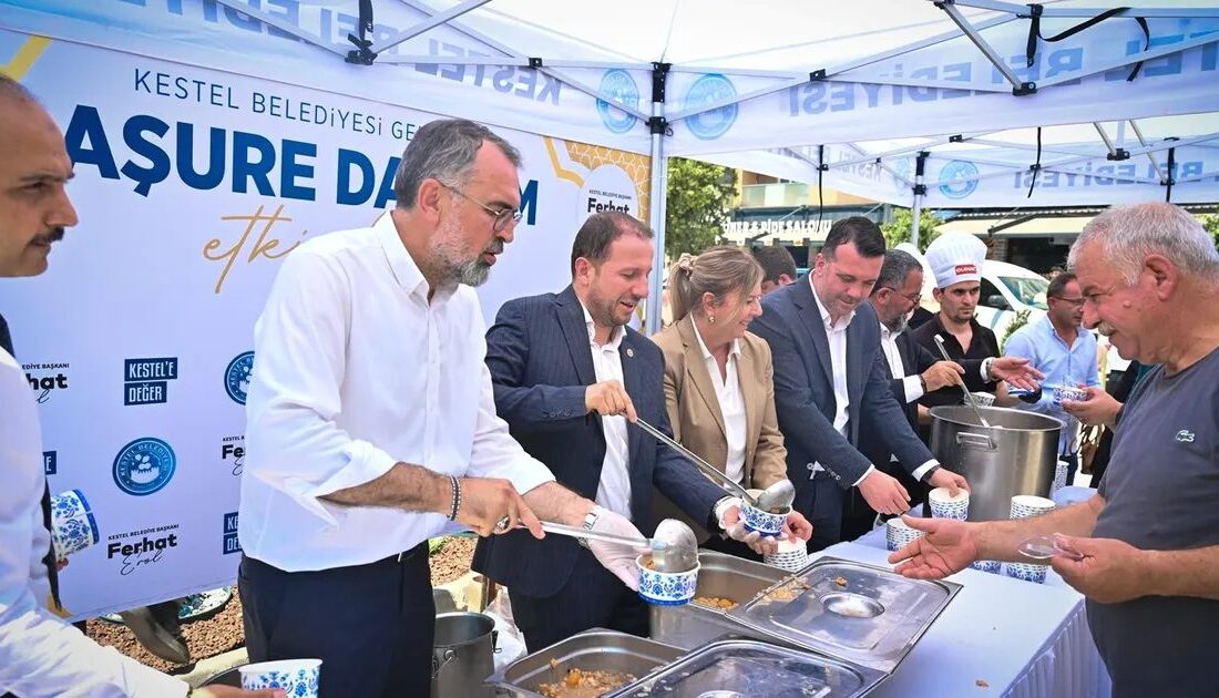 Kestel'de Muharrem ayında aşure dağıtımı organizasyonu ve etkinlikleri hakkında detaylı
