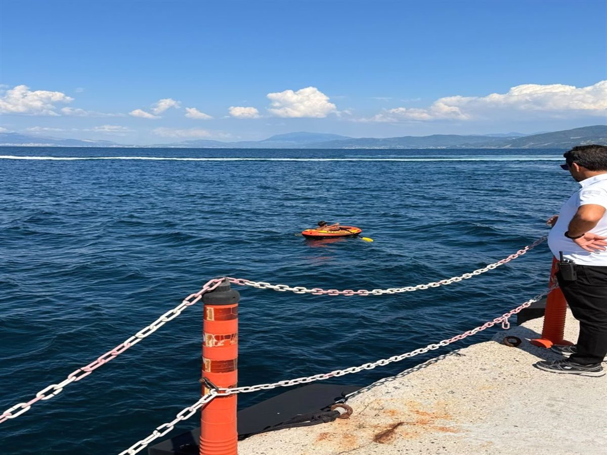 Mudanya'da gerçekleştirilen Yunus Gibi Kurtarma Anı, cesaret ve kahramanlık dolu