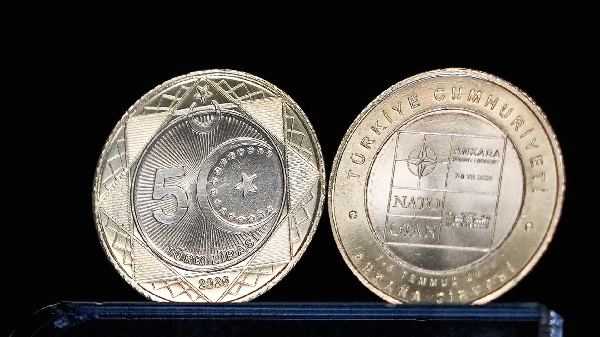 NATO Zirvesi anısına özel hatıra parası basımı gerçekleşti, koleksiyoncular ve