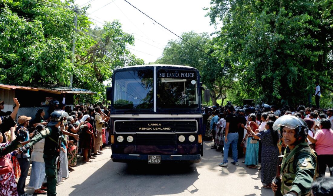 Negombo Cezaevinde gerçekleşen kanlı isyan sonucu 25 kişi hayatını kaybetti,