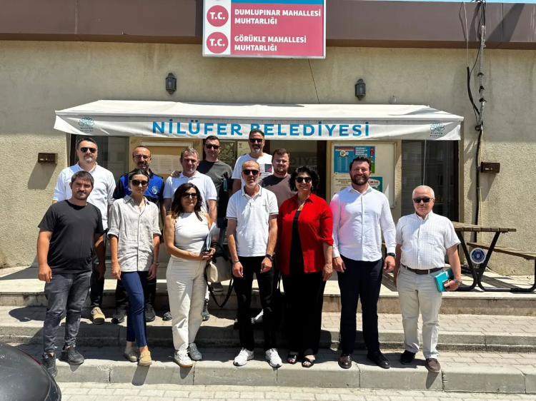 Nilüfer Belediyesi saha çalışmaları başlattı