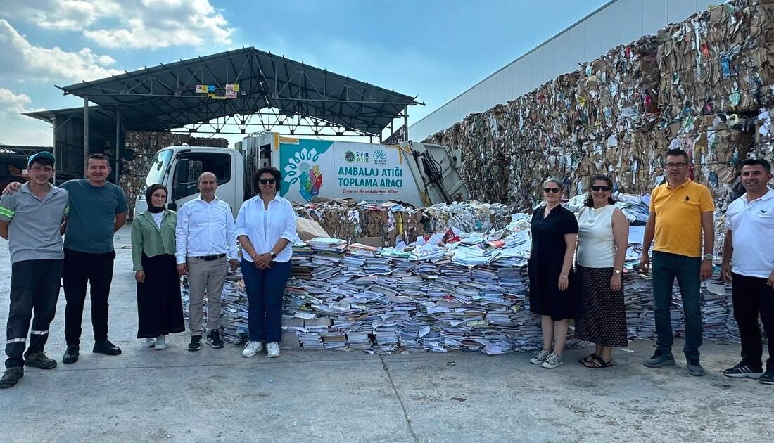 Nilüfer'de gerçekleştirilen Kitap Geri Dönüşüm Kampanyası başarıyla tamamlandı. Toplumu bilinçlendiren