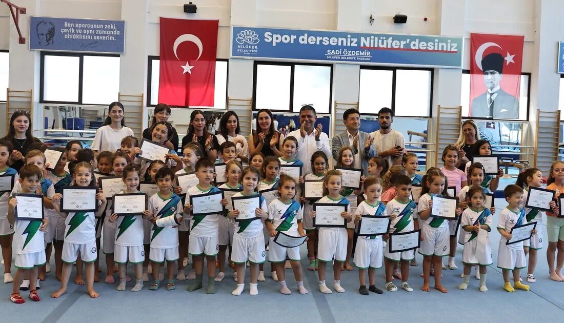 Nilüfer’de düzenlenen yaz spor okulları, geniş katılım ve ilgiyle başarıyla